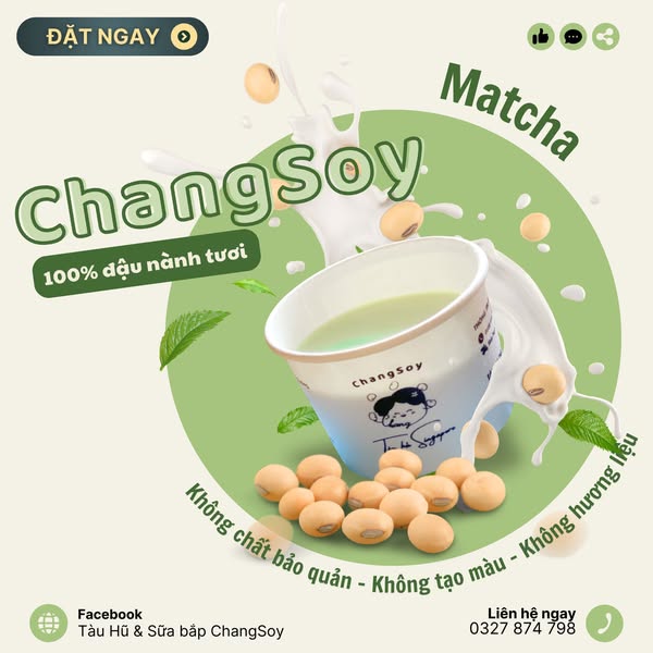 Sản Phẩm Tàu Hũ & Sữa Bắp ChangSoy