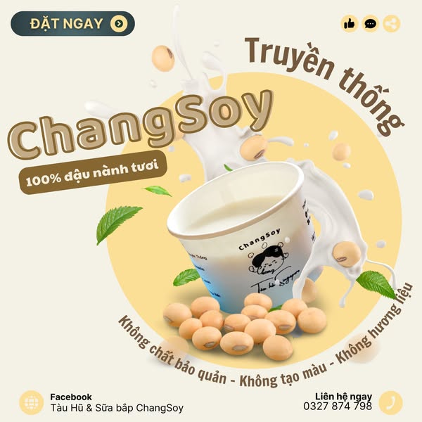Sản Phẩm Tàu Hũ & Sữa Bắp ChangSoy