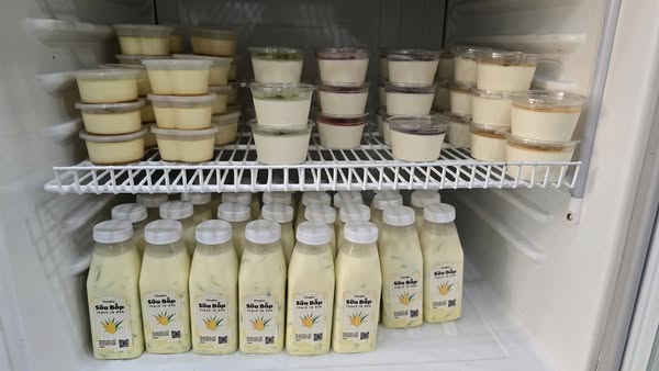 Bảo quản sữa bắp